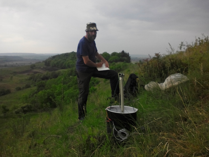 Monitoring - Blšanský chlum, photo by A. Pavlíčko